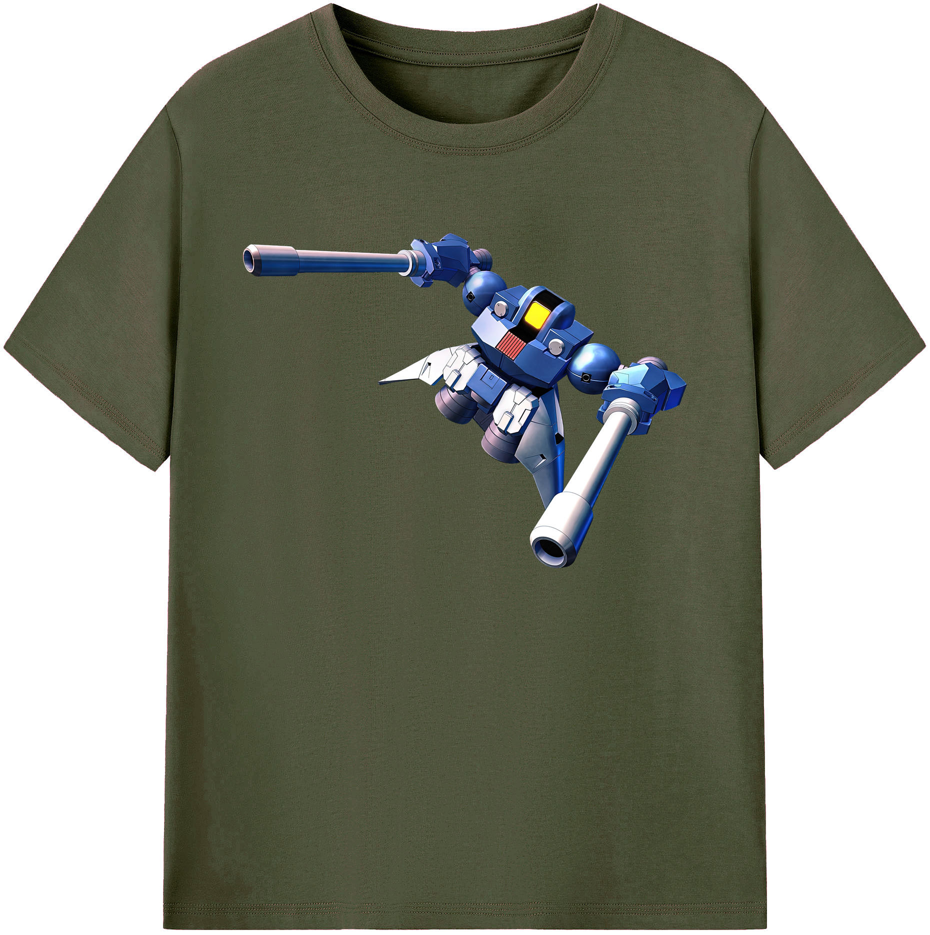 （画像用） 機動戦士ガンダム Mobile Suit Gundam 綿100％ メンズ半袖Tシャツ｜肌触りやわらか＆通気性